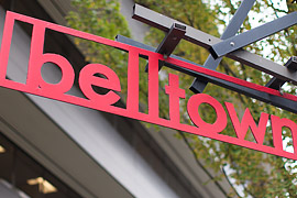 belltown neighborhood sign